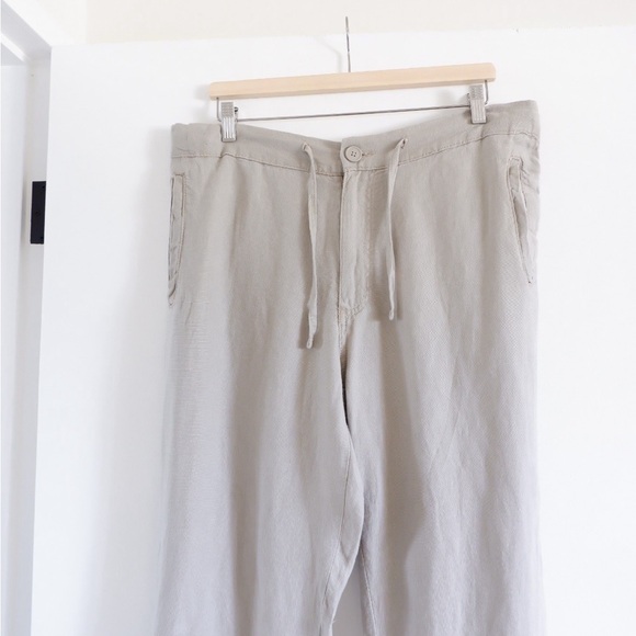 ONIA Men’s Air Linen Pants size XL - Picture 2 of 9